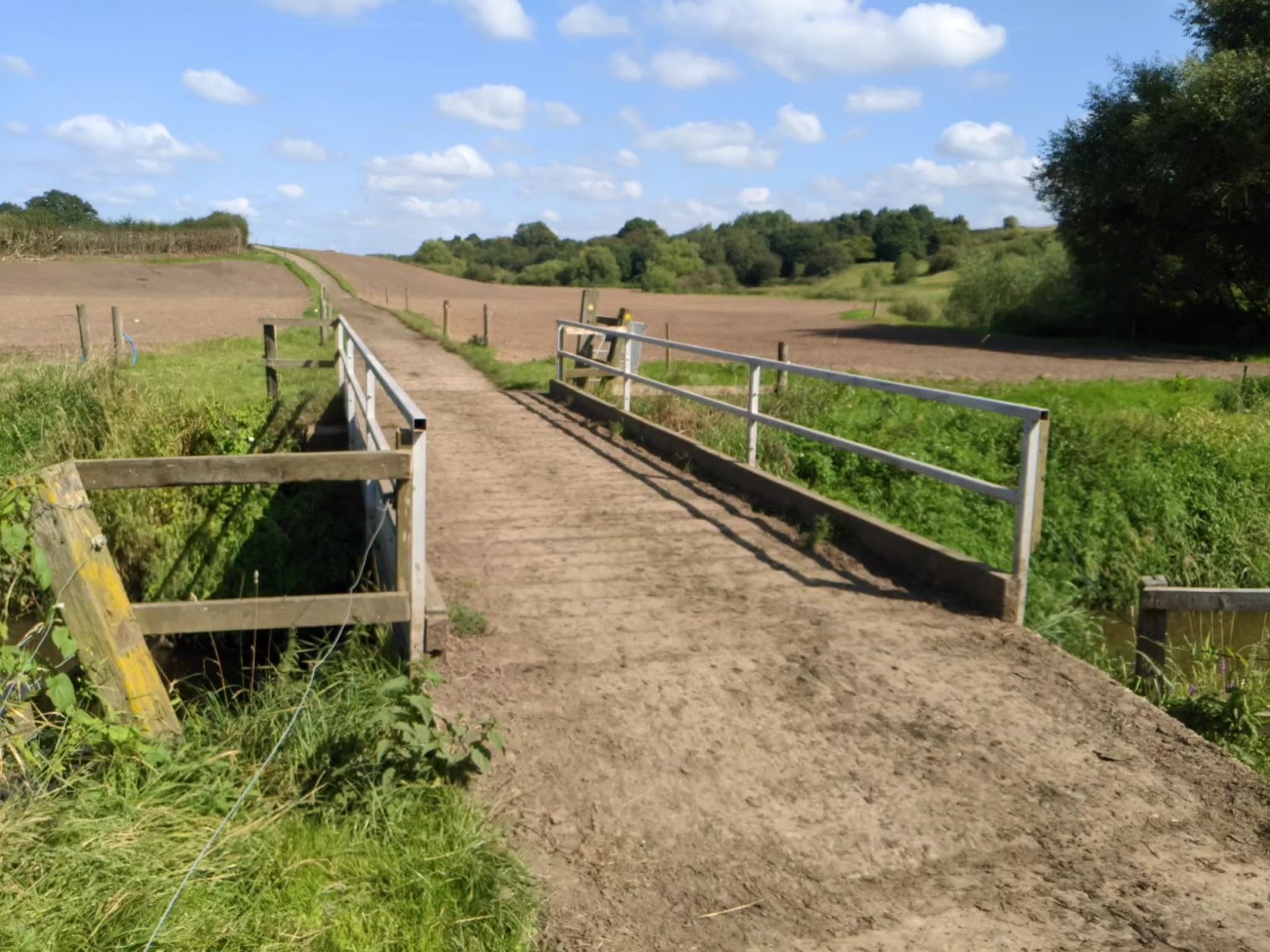 Bridge over the Weaver near Brine Pits, August 28th